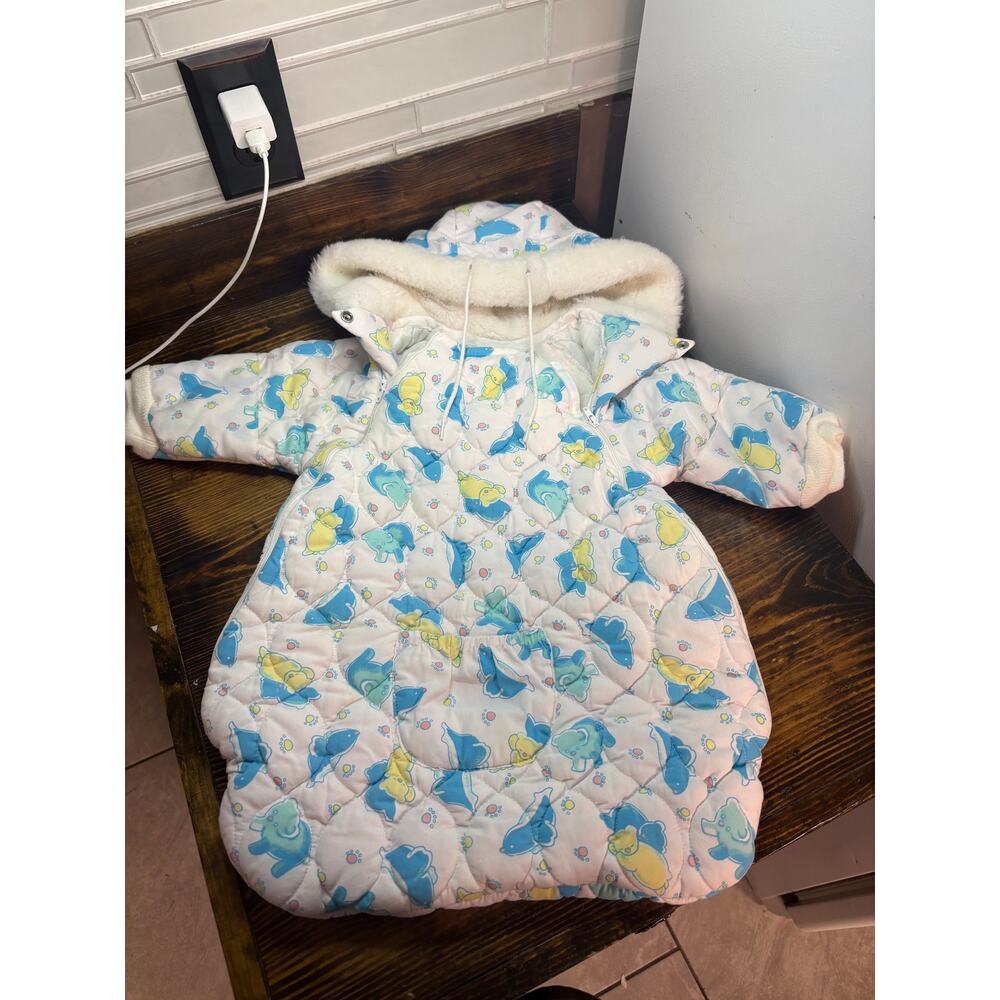 Bright Future‎ White Snowsuit One Size